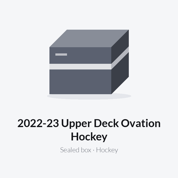 2022-23 Upper Deck Ovation Hockey