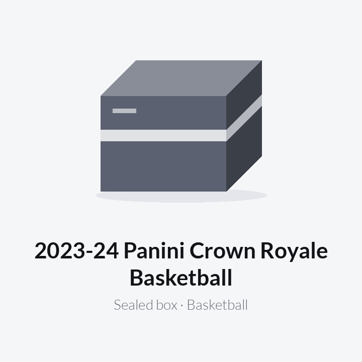 2023-24 Panini Crown Royale Basketball