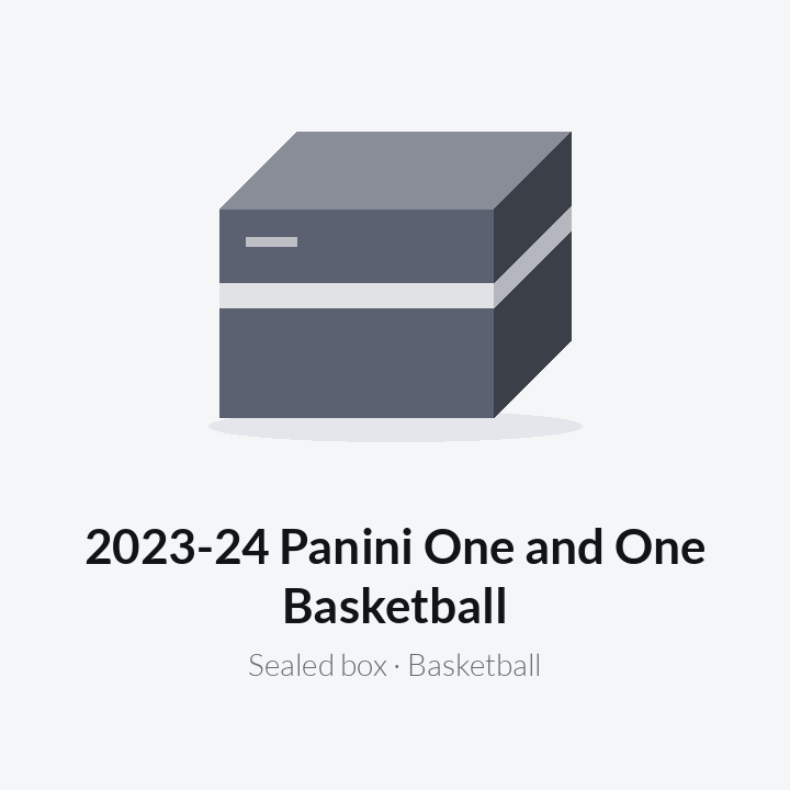 2023-24 Panini One and One Basketball