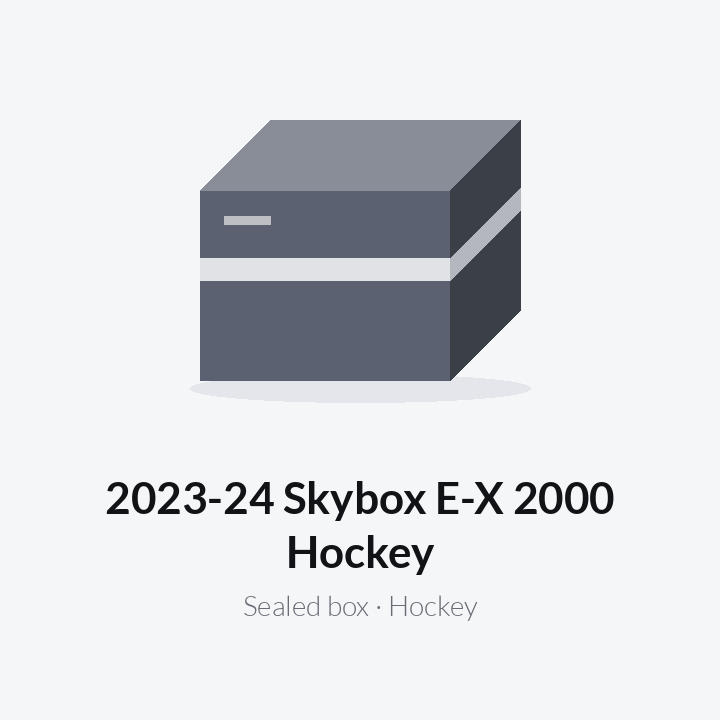 2023-24 Skybox E-X 2000 Hockey