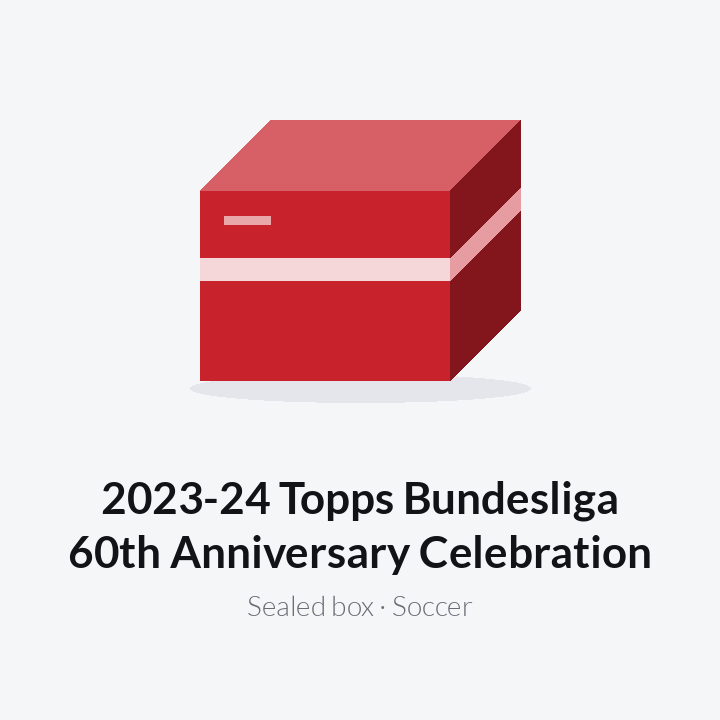 2023-24 Topps Bundesliga 60th Anniversary Celebration