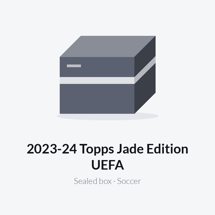 2023-24 Topps Jade Edition UEFA