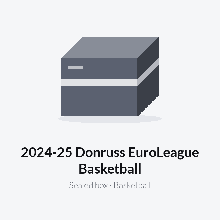 2024-25 Donruss EuroLeague Basketball