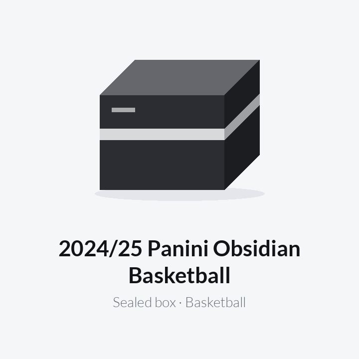 2024/25 Panini Obsidian Basketball
