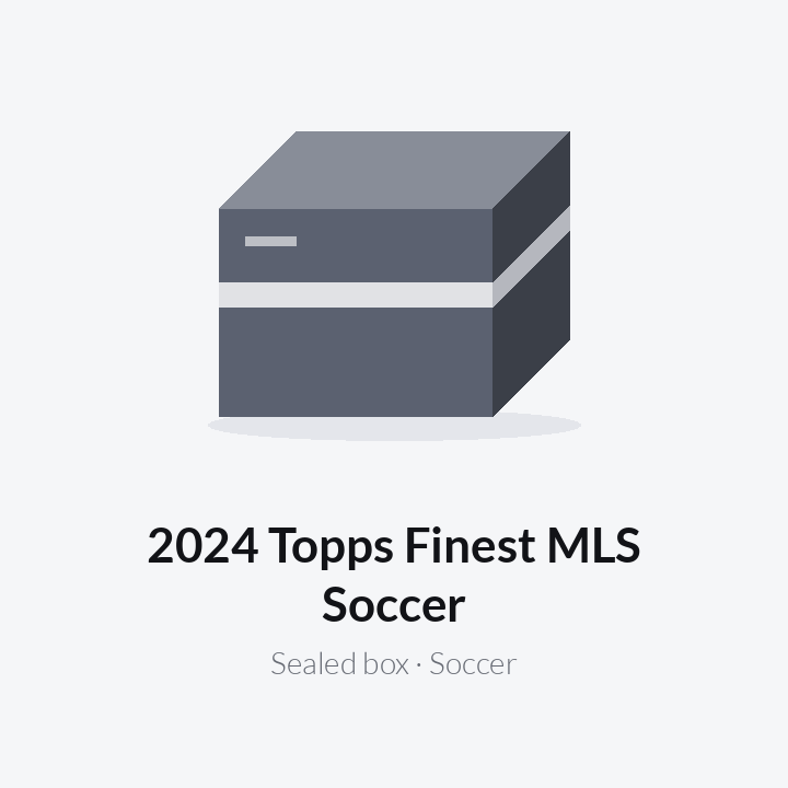2024 Topps Finest MLS Soccer