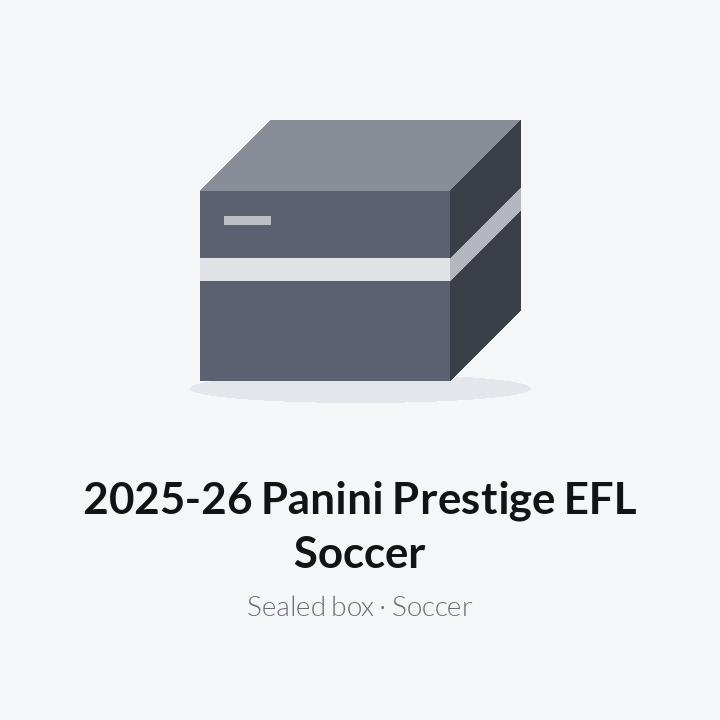 2025-26 Panini Prestige EFL Soccer
