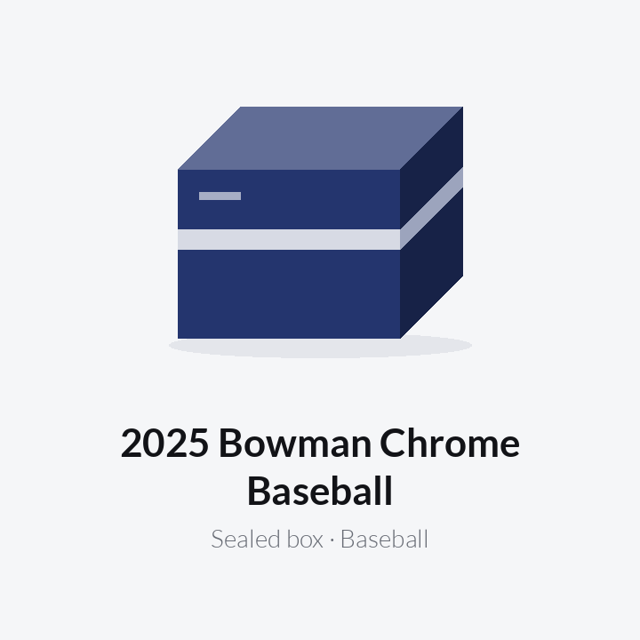 2025 Bowman Chrome Baseball